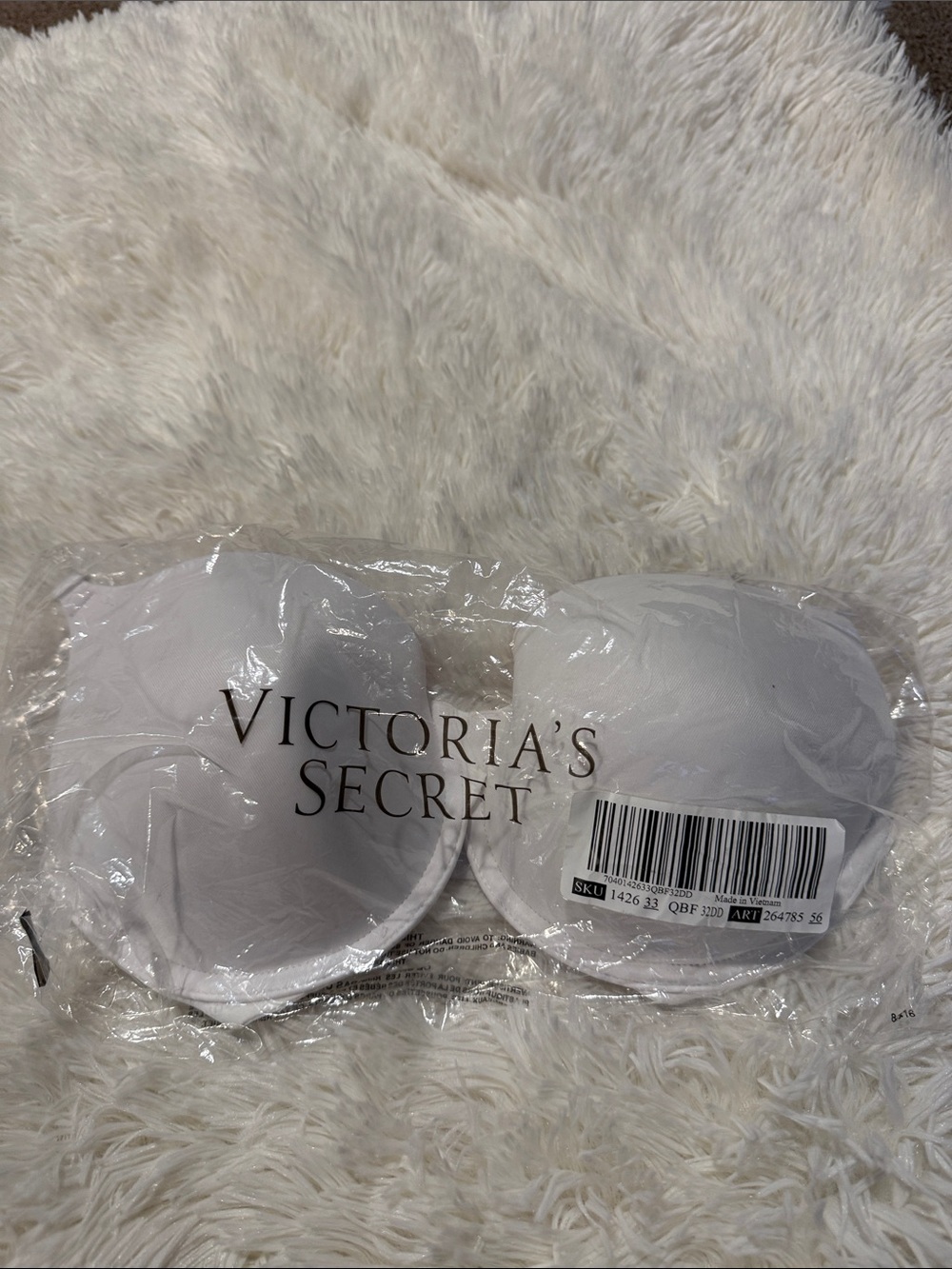Bra in packaging